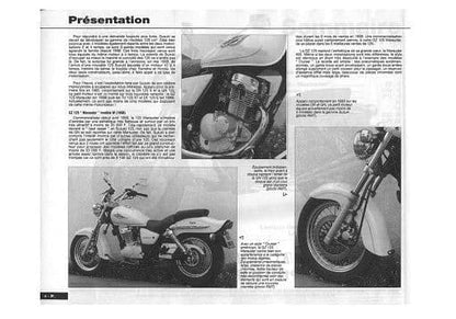manuel de réparation Suzuki 125 Marauder 1998 1999 { {{ Docautomoto }}