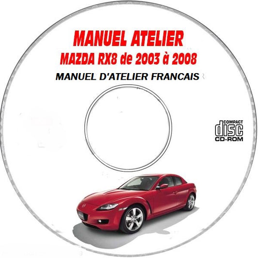 Manuel d'atelier Mazda RX8 2003 français { Docautomoto