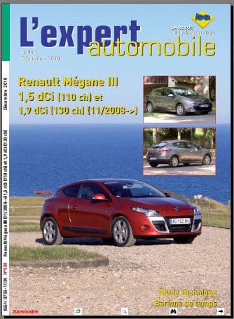 Manuel de réparation Renault Mégane 3 dci { {{ Docautomoto }}