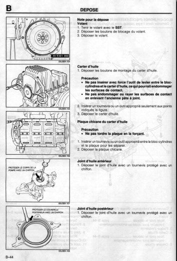 Manuel d'atelier réparation Mazda MX 5 1990 1991 { Docautomoto