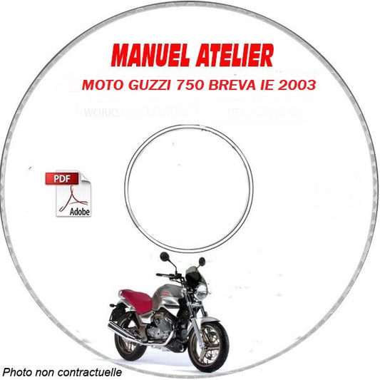 manuel de réparation Moto Guzzi 750 Breva 2003 { Docautomoto