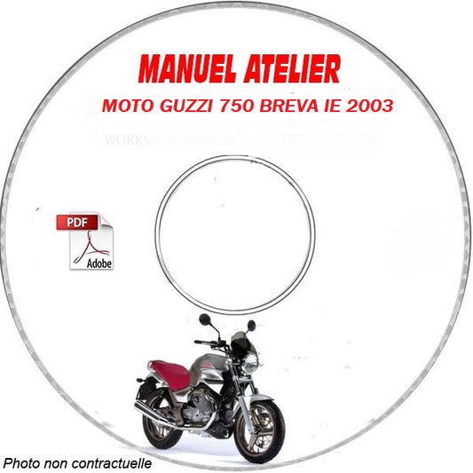 manuel de réparation Moto Guzzi 750 Breva 2003 { {{ Docautomoto }}