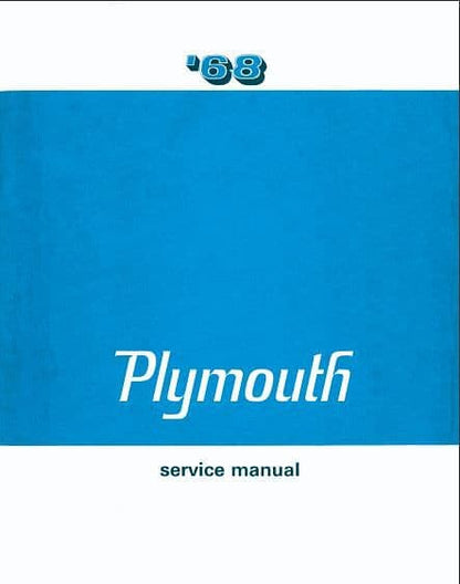 Manuel d'atelier Plymouth 1968 { {{ Docautomoto }}