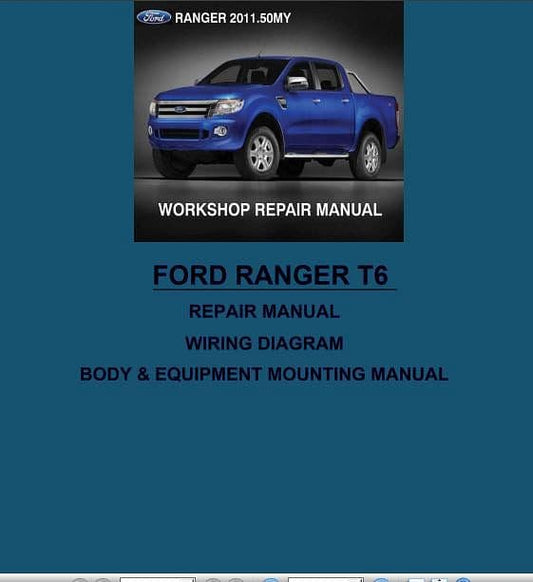 Manuel d'atelier Ford Ranger 2011 2012 { AUTHENTIQU'ERE