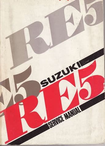 manuel d'atelier Suzuki Re5 Rotary { {{ Docautomoto }}
