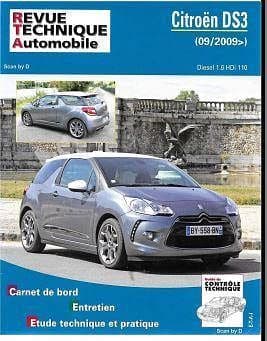 Revue technique Citroën DS3 { AUTHENTIQU'ERE