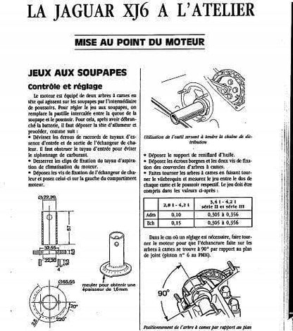 Manuel d'atelier Jaguar Xj6 tous modèles { {{ Docautomoto }}