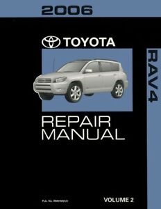 Manuel de réparation Toyota RAV 4 2006 2008 Docautomoto