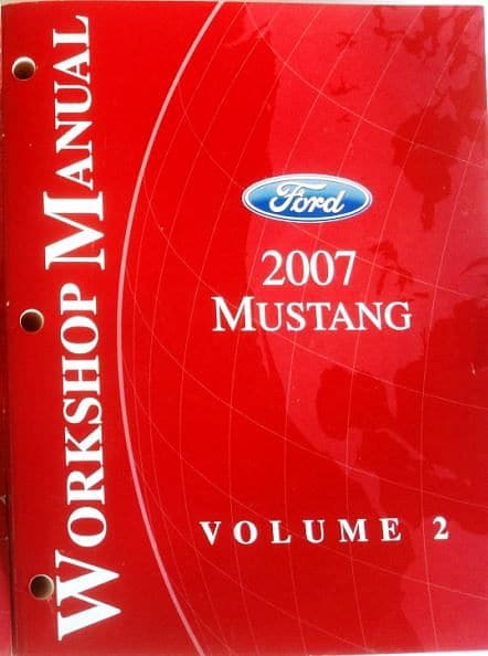manuel d'atelier Ford Mustang 2007 { AUTHENTIQU'ERE