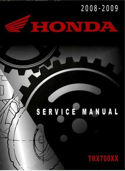 manuel d'atelier Honda Quad TRX 700 2008 { {{ Docautomoto }}