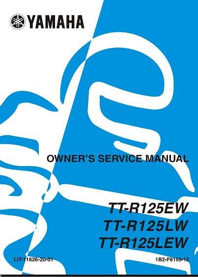 Manuels d'atelier Yamaha 125 TTR { {{ Docautomoto }}