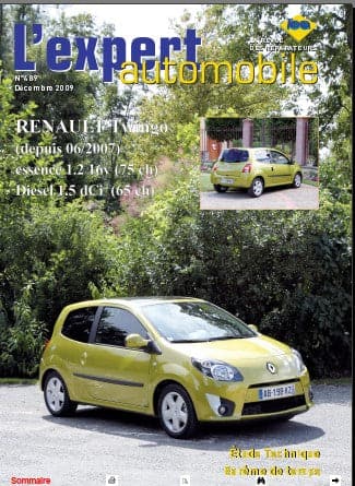 Manuel de réparation Renault Twingo 2 { {{ Docautomoto }}