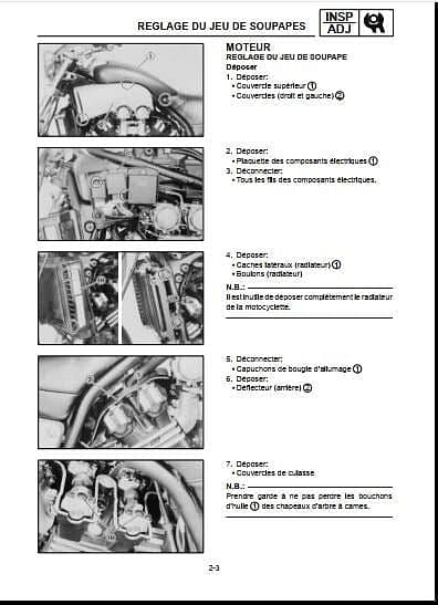 Manuel d'atelier Yamaha 1200 Vmax en français { {{ Docautomoto }}
