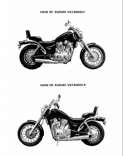manuel d'atelier Suzuki Intruder VS 1400 { {{ Docautomoto }}