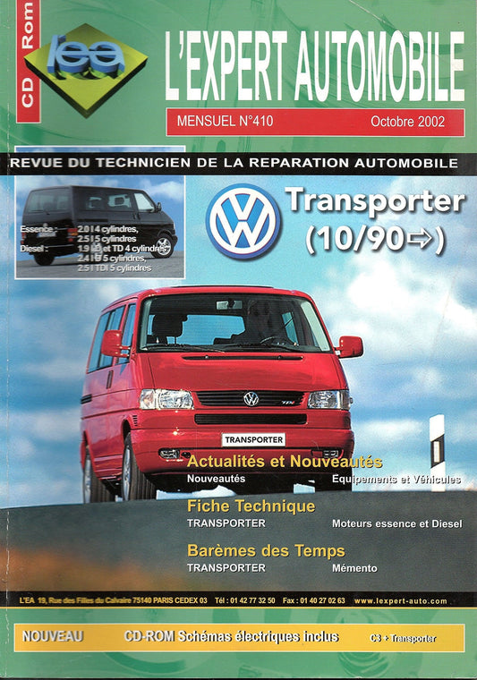 manuel d'atelier Volkswagen Transporter T4 1990 a 2002 { AUTHENTIQU'ERE