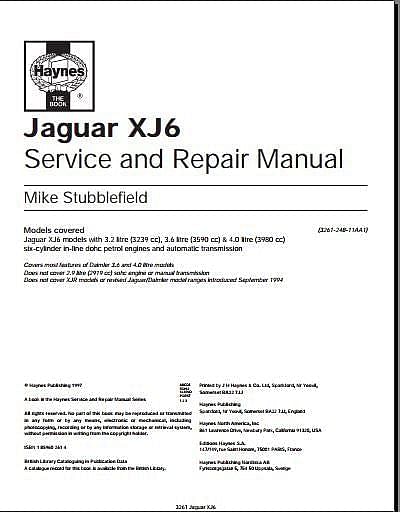 Manuels d'atelier et de réparation Jaguar Xj 40 en français { DocAutoMoto
