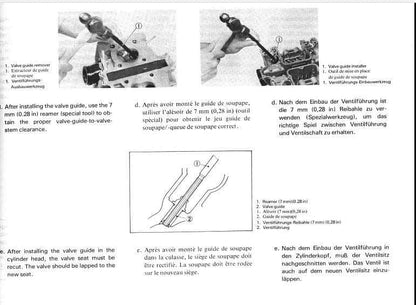 manuel d'atelier yamaha XS 400 1982 { {{ Docautomoto }}