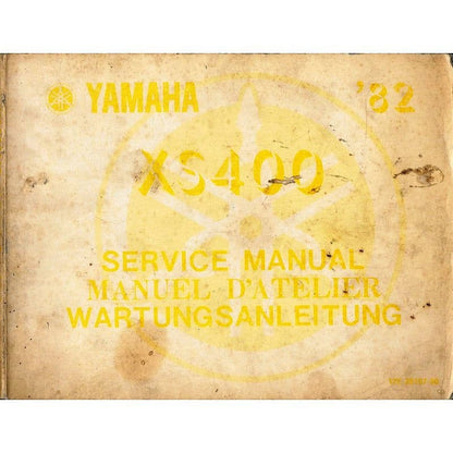 manuel d'atelier yamaha XS 400 1982 { {{ Docautomoto }}